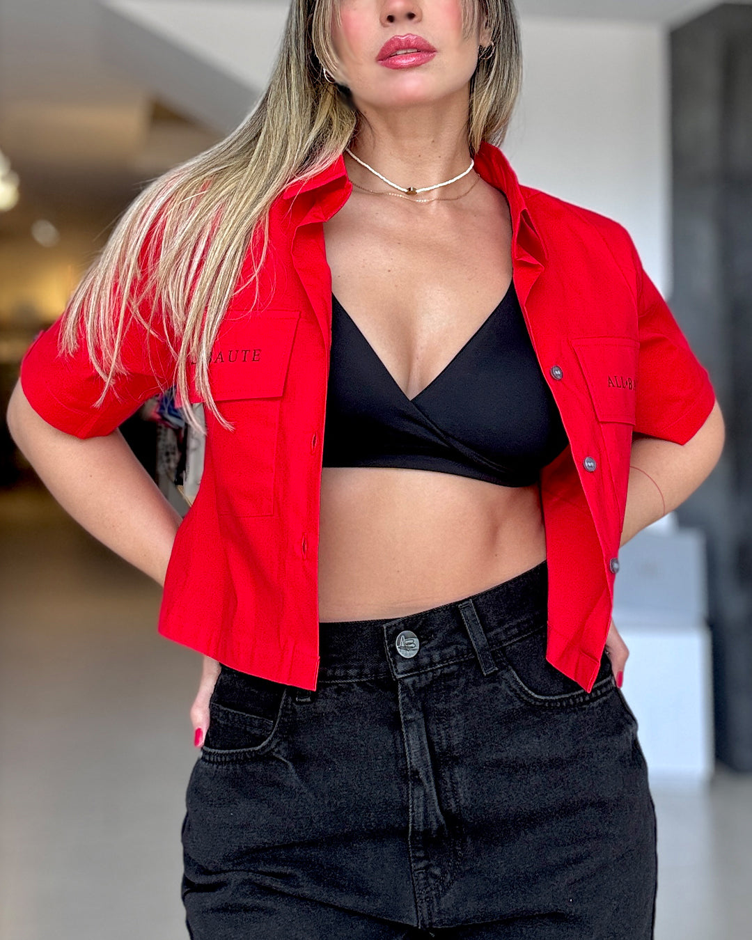Mini Shirt Rojo