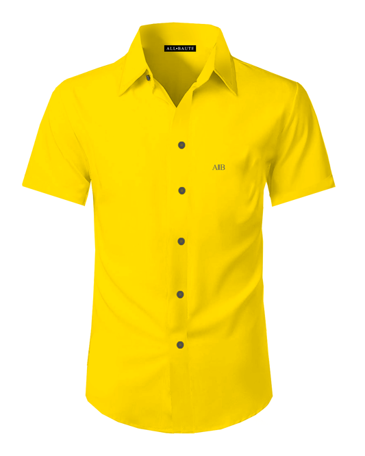 Camisa en algodón manga corta