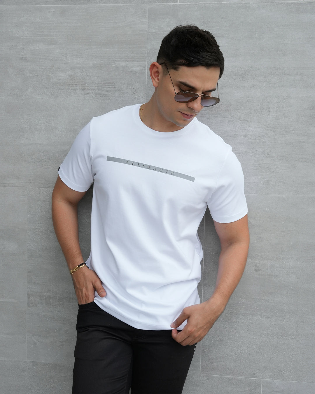 Camiseta cuello redondo