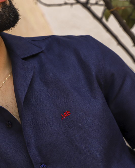 Camisa en lino Tehodore