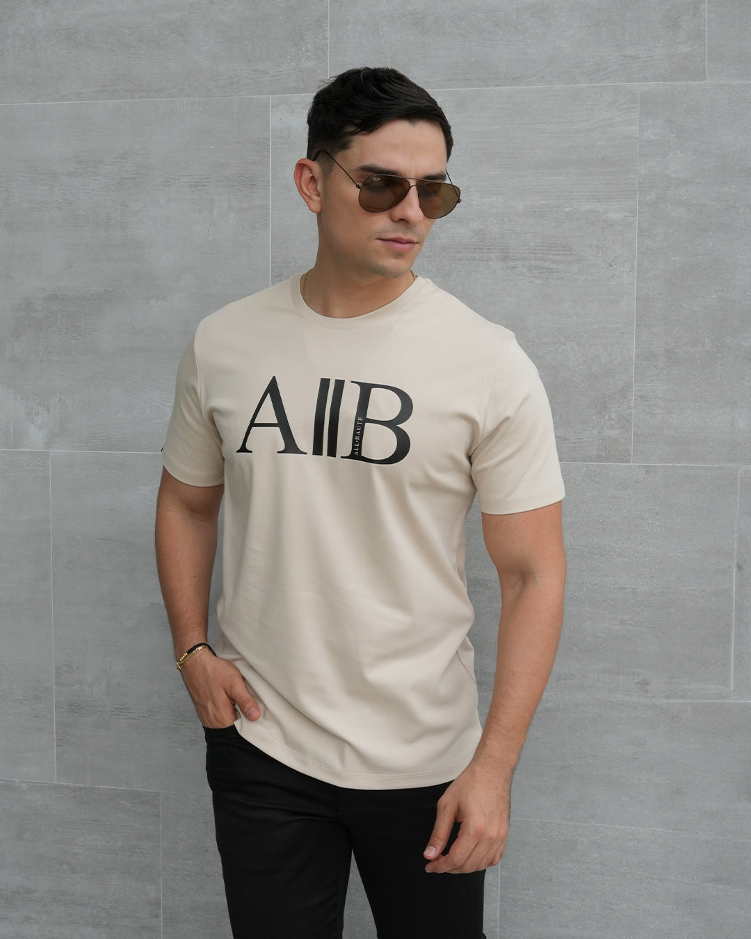 Camiseta cuello redondo