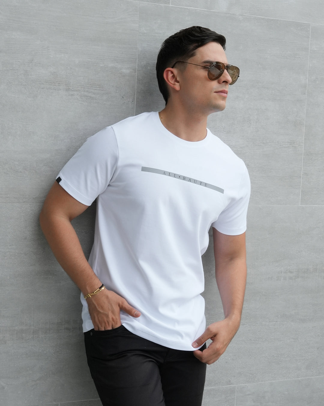 Camiseta cuello redondo