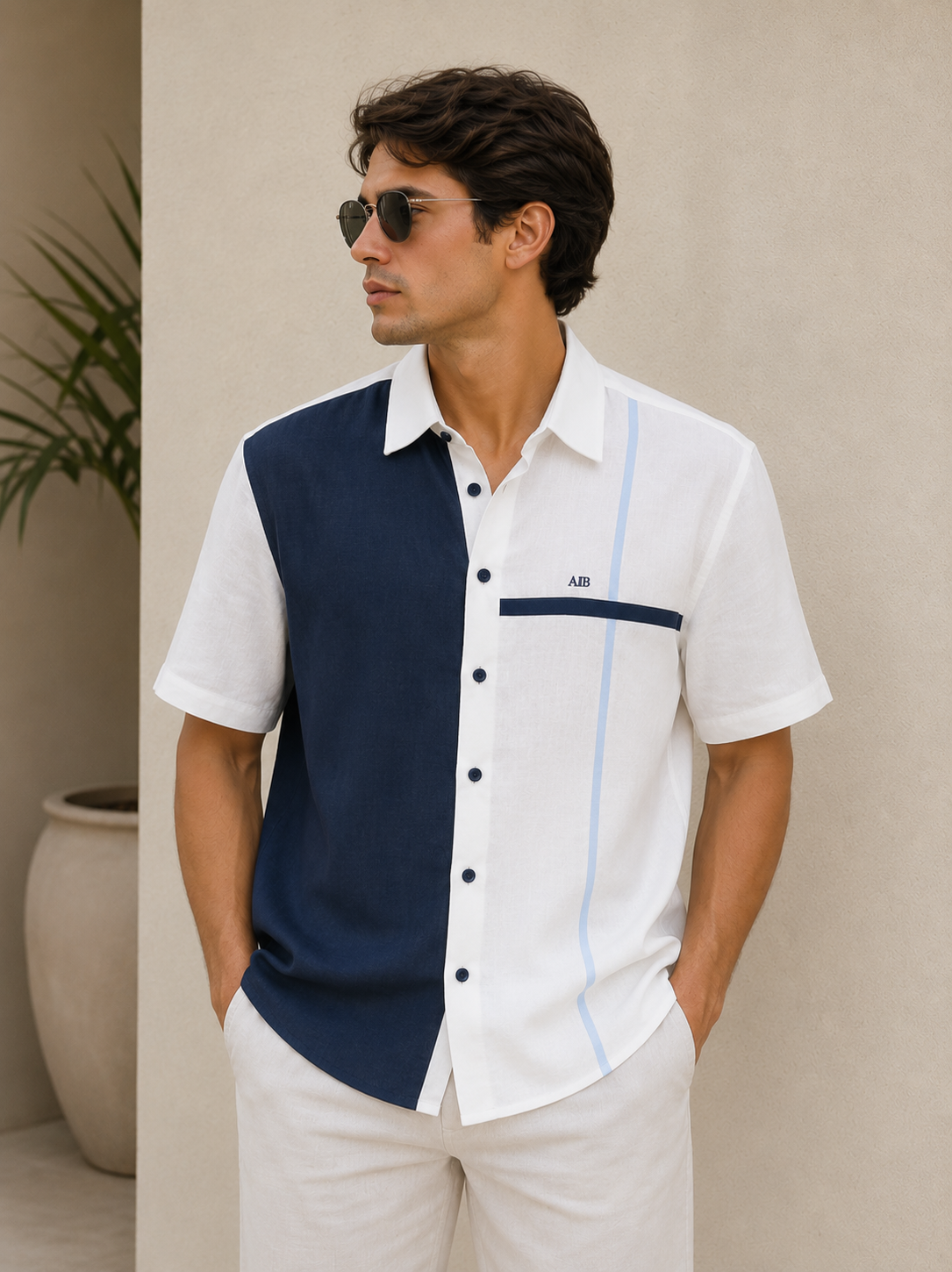 Camisa en Lino
