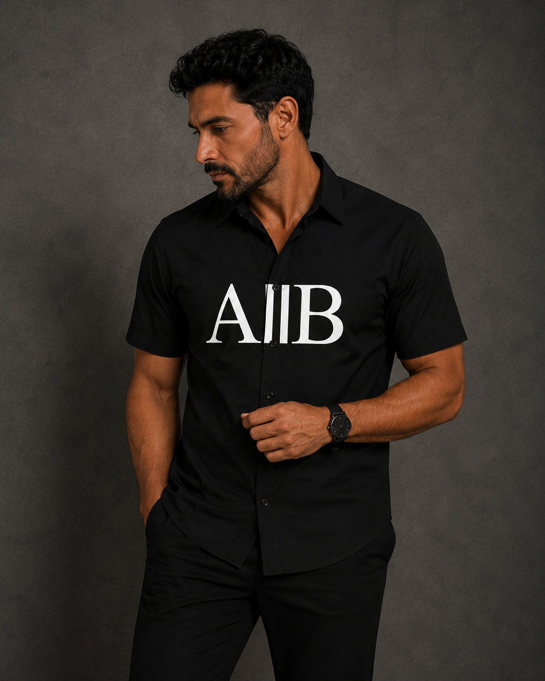 Camisa en algodón - Leonzio