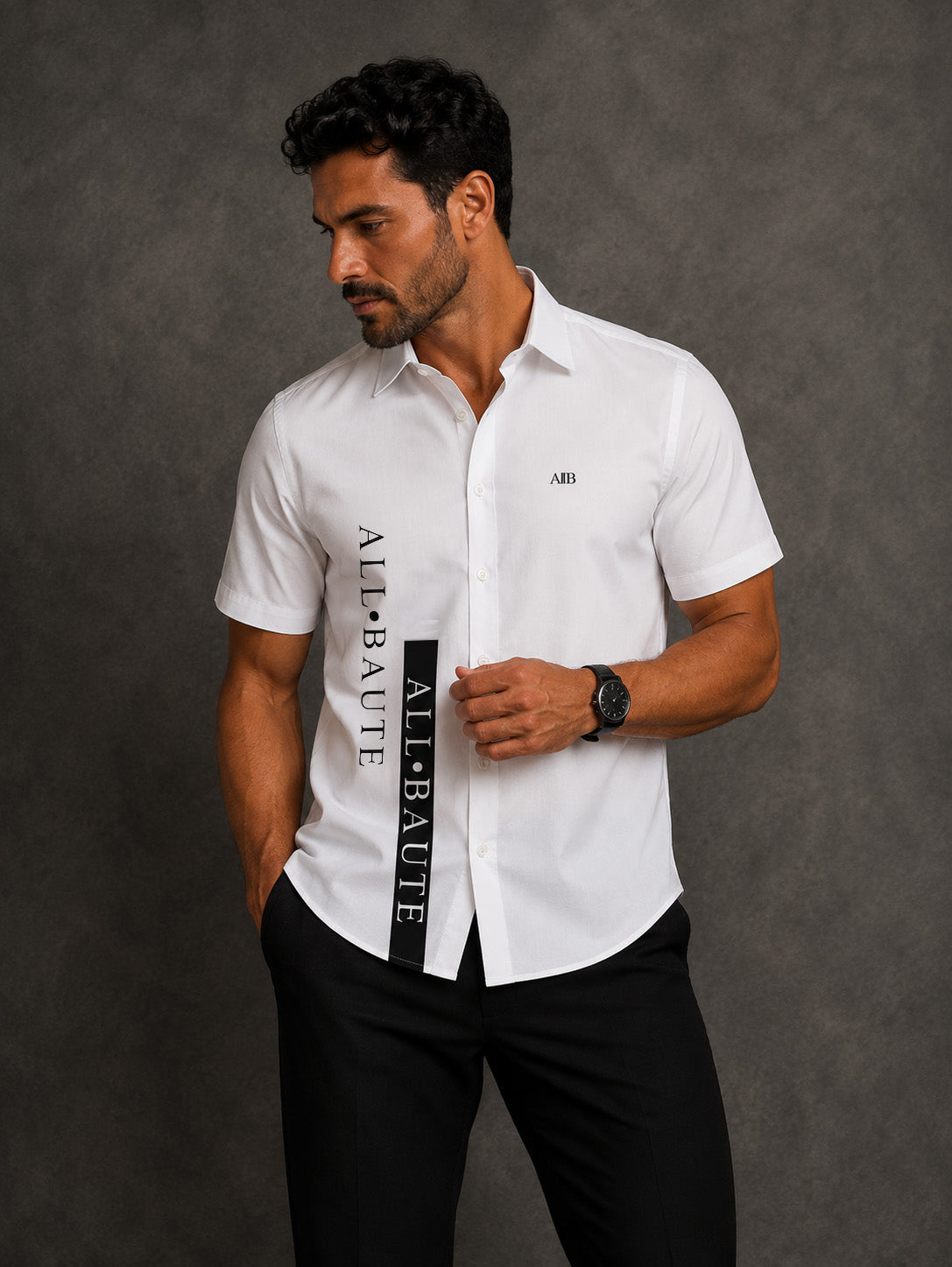 Camisa en algodón  - Amadeo