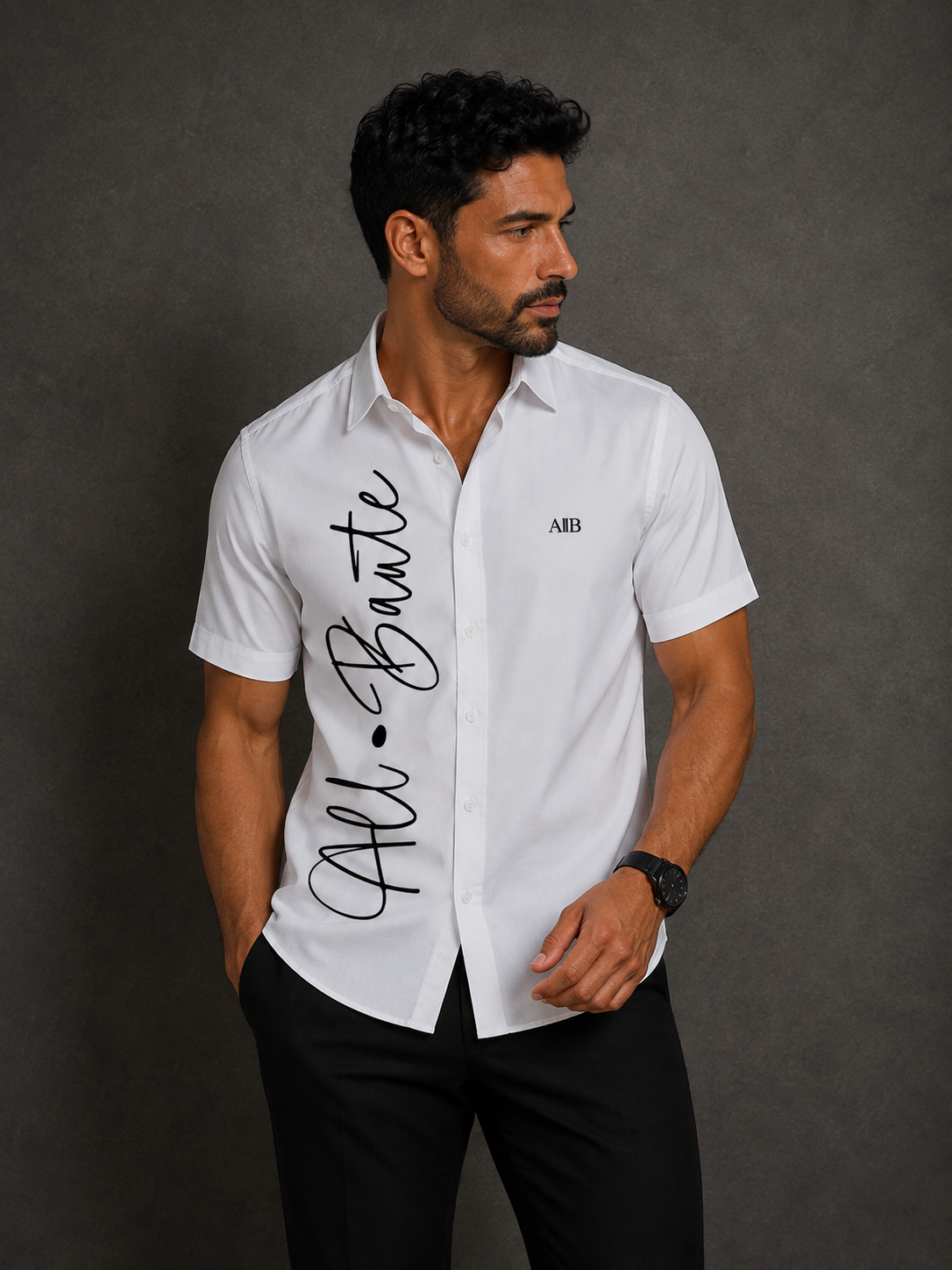 Camisa en algodón - Paolino