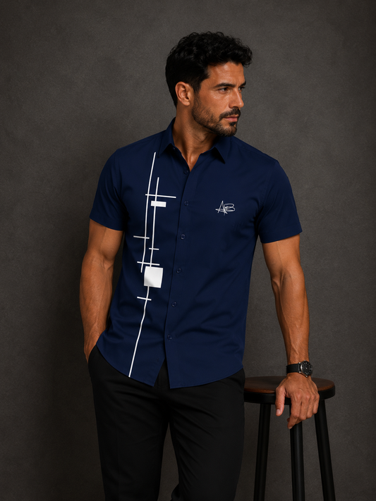 Camisa en algodón - Quadrato