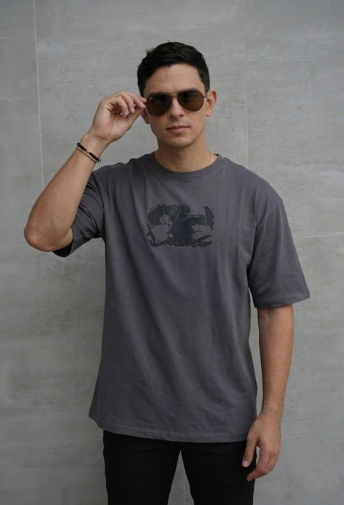 Camiseta Semi Oversize