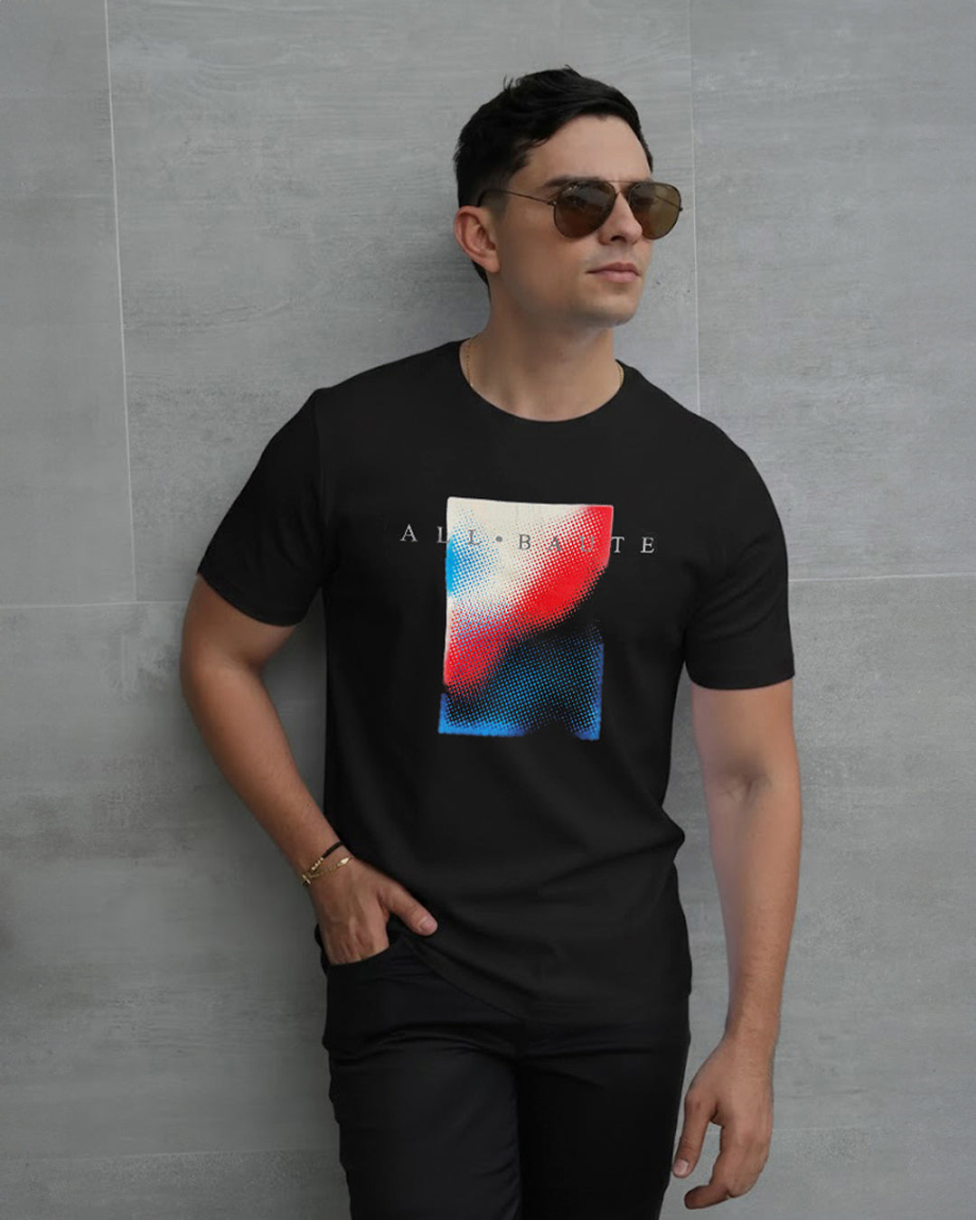 Camiseta cuello redondo