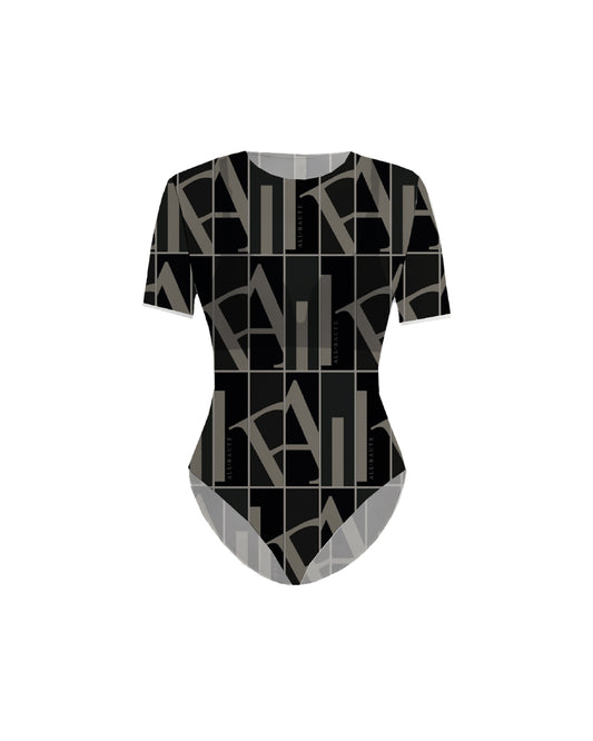 Body manga corta Malla