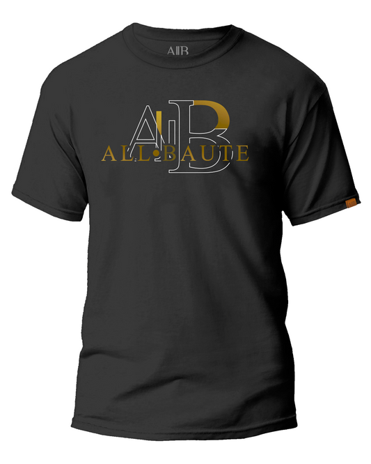 Solid color round neck T-shirt