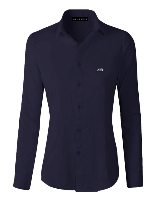 Camisa en algodón manga larga