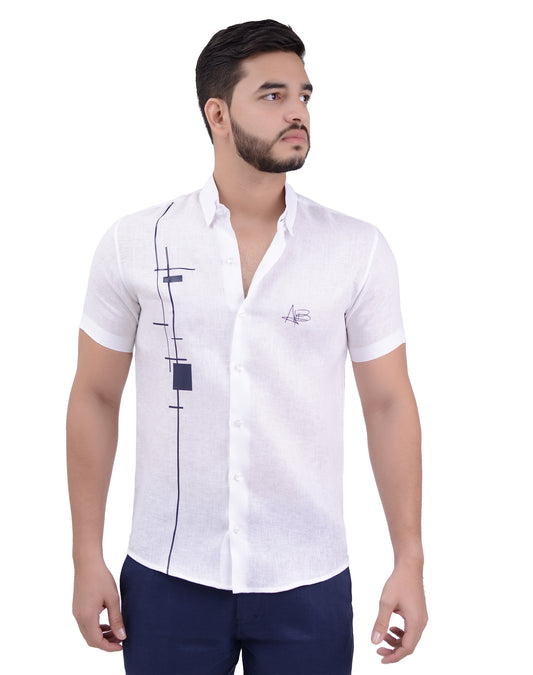 LINEN SHIRT - QUADRATO