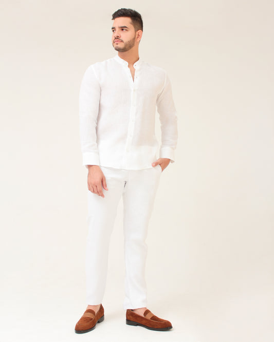 Camisa manga larga Lino