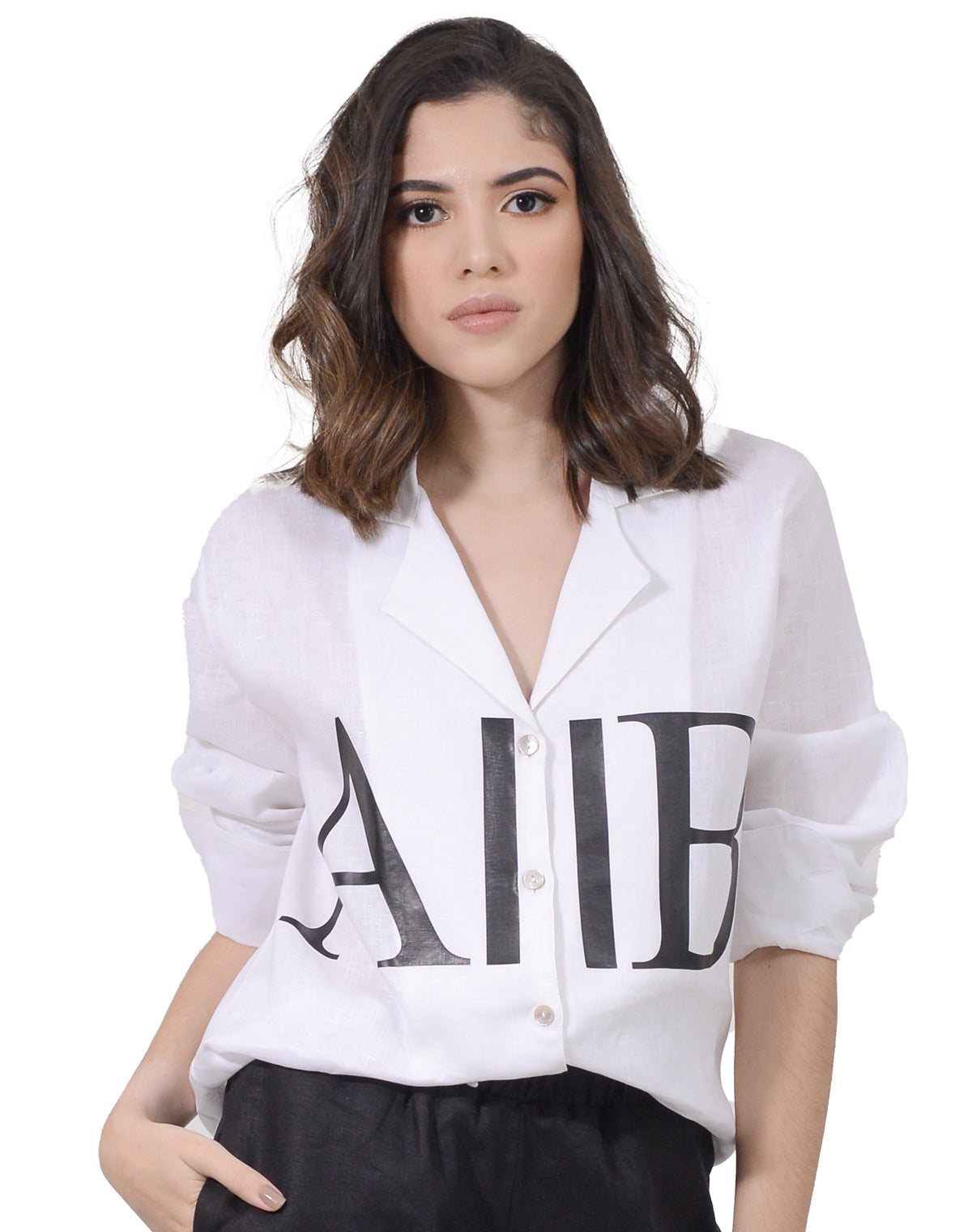 Camisa en lino